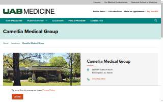 Camellia Medical Group website