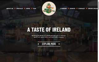 The Irish Pub website