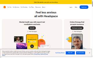 Headspace Beauty Lounge website