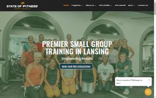 State of Fitness website