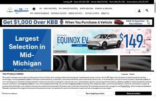 Shaheen Chevrolet website