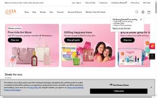 Ulta Beauty of Cedar Rapids website