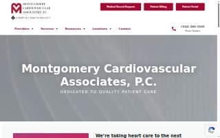 Cardiology Associates website