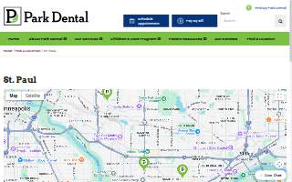 Grand Avenue Dental website