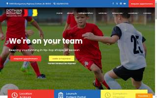 Dothan Pediatric Subspecialty Clinic website