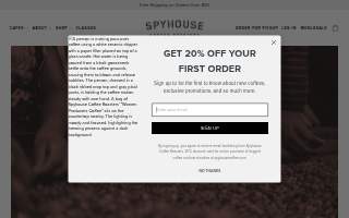 Spyhouse Coffee Roasters | St. Paul website