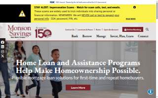 Monson Agency website