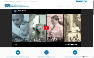 State Of Alabama Rehabilitation Services website