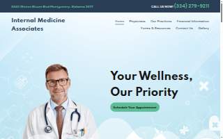 Internal Medicine Associates of Montgomery, P.C. website