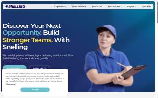 Snelling Heating Cooling and Electrical website