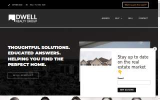 Dwell Realty Group website