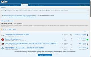 Knife Fork Knife website