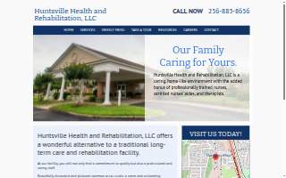 Huntsville Health and Rehabilitation, LLC website
