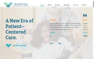 Rocket City Rehabilitation and Healthcare Center website
