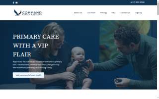 Command Family Medicine website