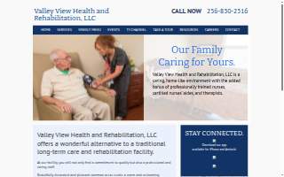 Valley View Health and Rehabilitation, LLC website