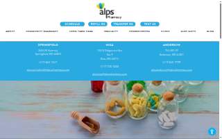 Alps Pharmacy website