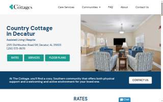 Country Cottage Decatur website