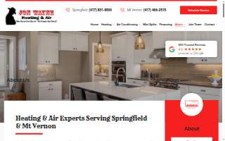 Jon Wayne Heating & Air website