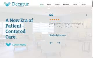 Decatur Rehabilitation and Healthcare Center website