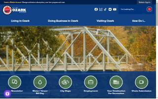 Ozark Motor Lines website