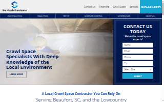 Sea Islands Crawlspace website