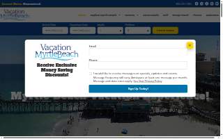 The Legacy of North Myrtle Beach website