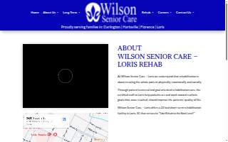 Loris Rehab & Nursing Center website