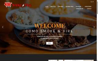 Como Smoke and Fire website