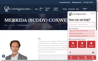 Coxwell & Associates website