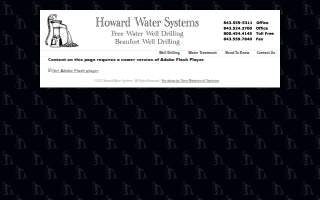 Howard Well Drilling And Water Treatment Systems website