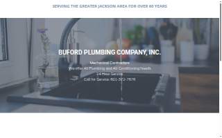 Buford Plumbing Company, Inc. website