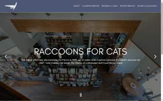 Cat Island Coffeehouse Gulfport website