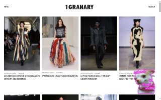 The Granary website
