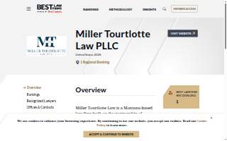 Miller Tourtlotte Law website