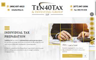 Ten40Tax, LLC website