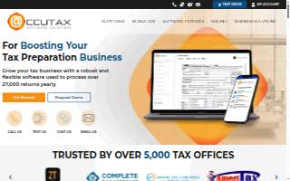Accutax Tax & Accounting website