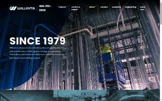 Williams Plumbing & Heating website