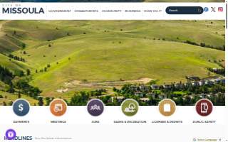 Missoula Realty website
