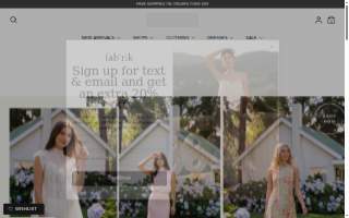 FABRiK SALON website
