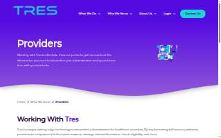 Tres Chic Hair And Nail Salon website