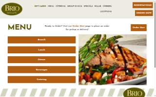Brio Fitness website