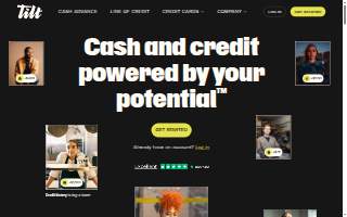 Tilt on Trade website