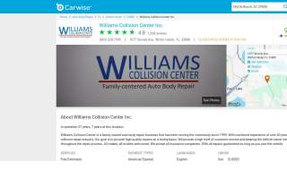 Collision Correction & Customs website