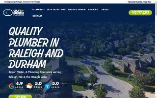 Out The Door Plumbing website