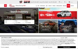 Mark Jacobson Toyota website