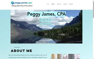 Peggy James, CPA, PLLC website