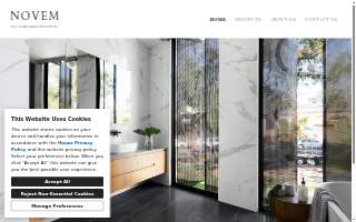 Novem Kitchens and Baths website