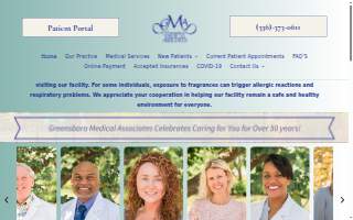 Greensboro Medical Associates website