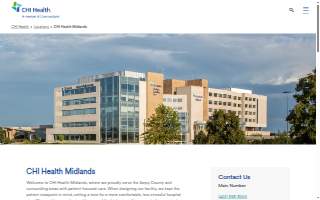 CHI Health Midlands website